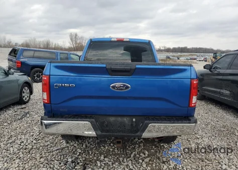 2015 Ford F150 Supercrew из США, поврежденный, VIN 1FTFW1EG4FFB48811